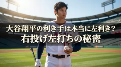 大谷翔平の利き手は本当に左利き？右投げ左打ちの秘密