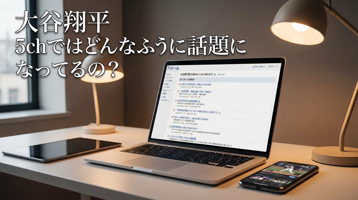 大谷翔平 5chではどんなふうに話題になってるの?