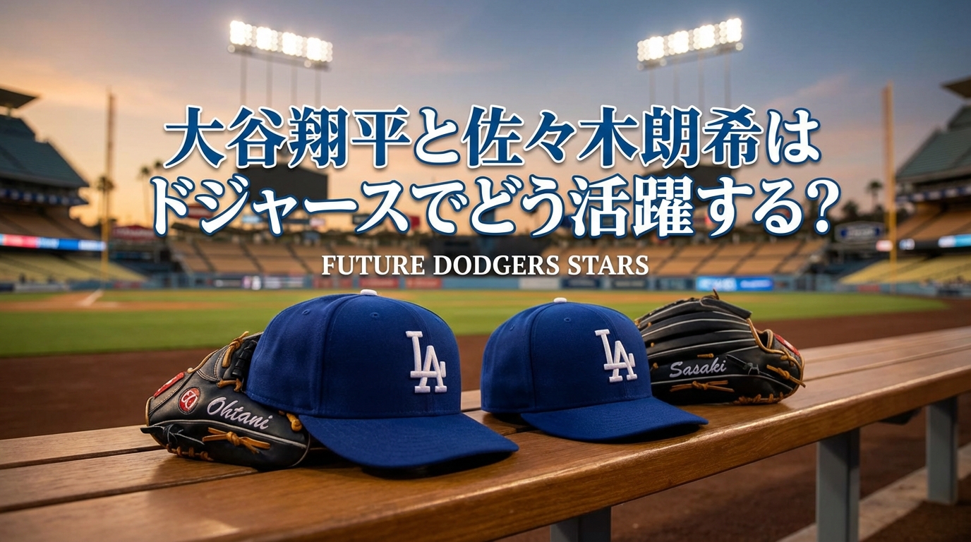 大谷翔平と佐々木朗希はドジャースでどう活躍する?