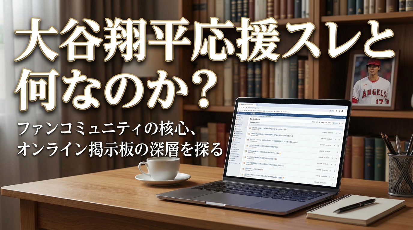 大谷翔平応援スレとは何なのか？