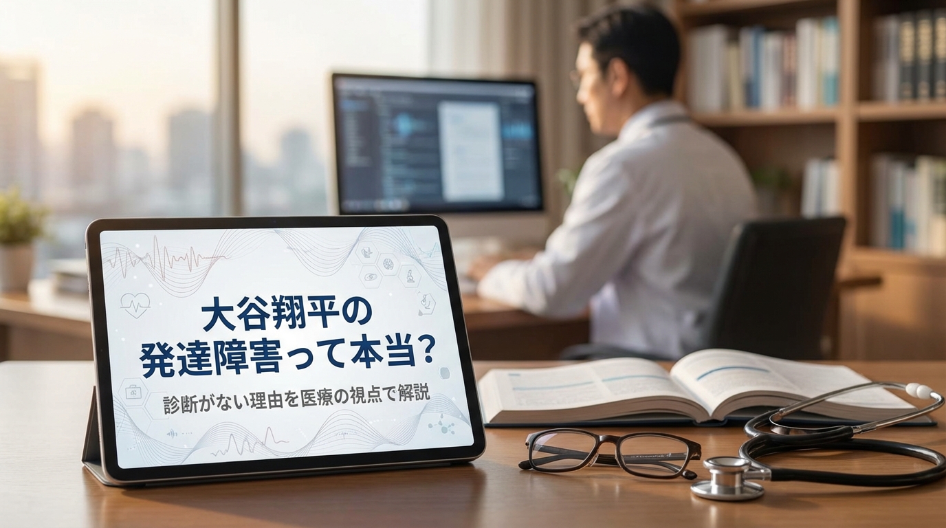 大谷翔平の発達障害って本当？診断がない理由を医療の視点で解説