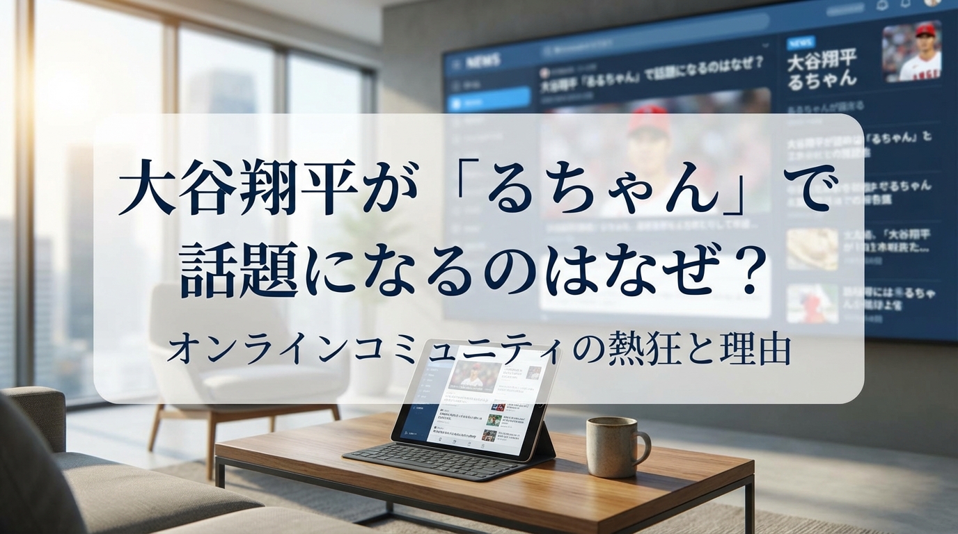 大谷翔平がるちゃんで話題になるのはなぜ？