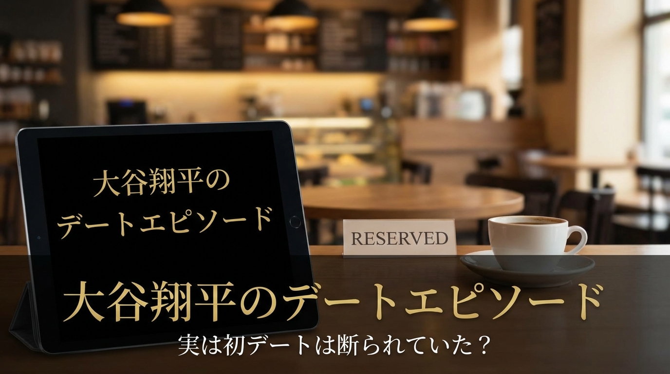 大谷翔平のデートエピソード、実は初デートは断られていた？