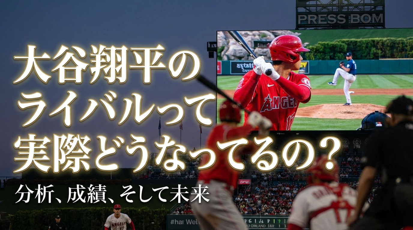 大谷翔平のライバルって実際どうなってるの？