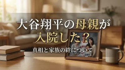 大谷翔平の母親が入院した？真相と家族の絆について