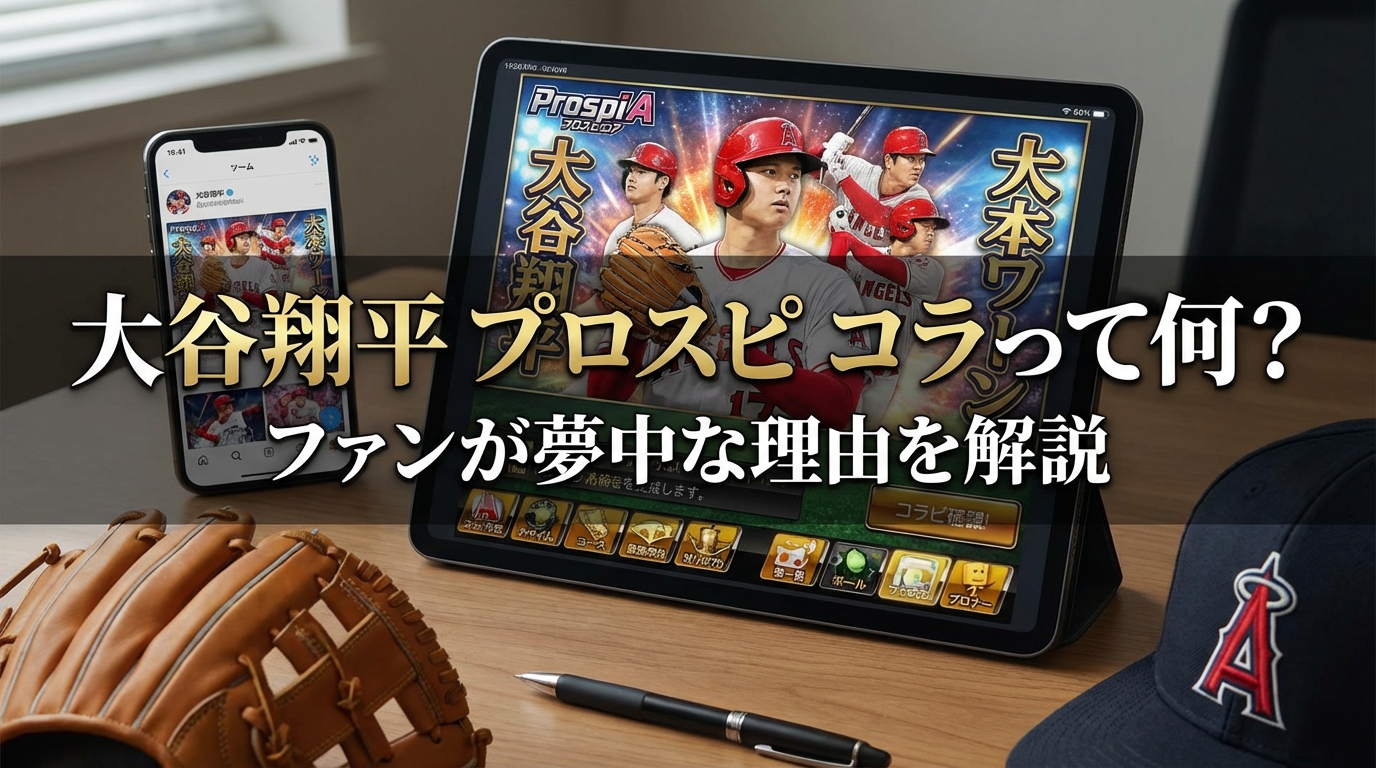 大谷翔平 プロスピ コラって何？ファンが夢中な理由を解説