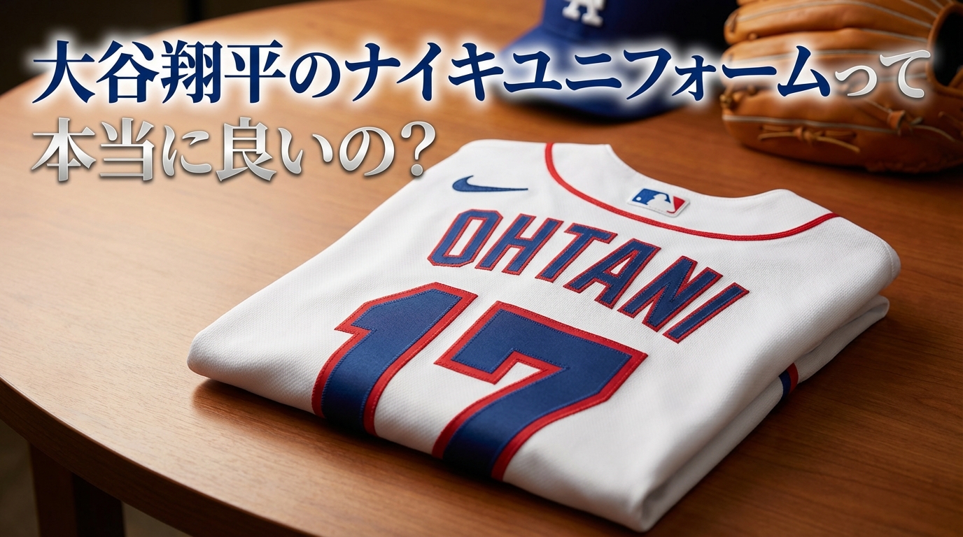 大谷翔平のナイキユニフォームって本当に良いの？