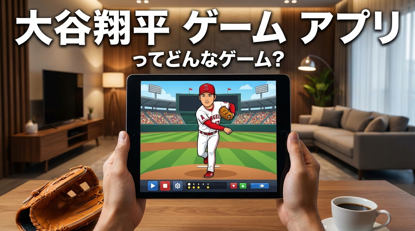 大谷翔平 ゲーム アプリってどんなゲーム？