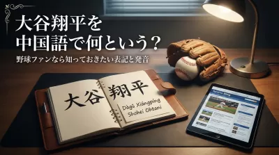 大谷翔平を中国語で何という？野球ファンなら知っておきたい表記と発音