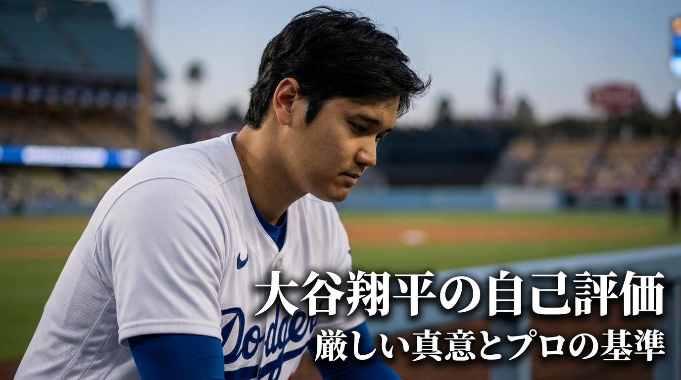 大谷翔平の自己評価はなぜ厳しいのか?6回1失点「できはよくなかった」の真意とプロの基準