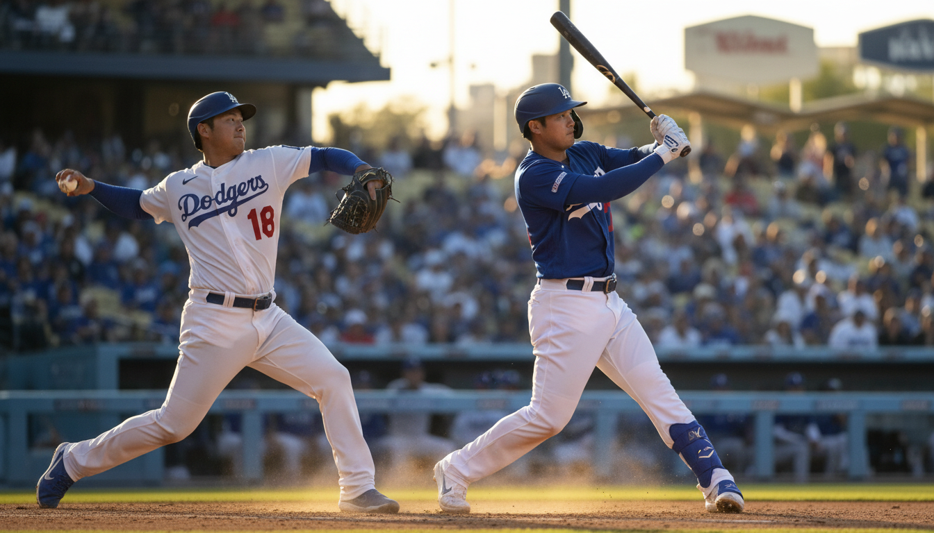 大谷翔平の利き手は右手。ただし打つときのみ左手を使う