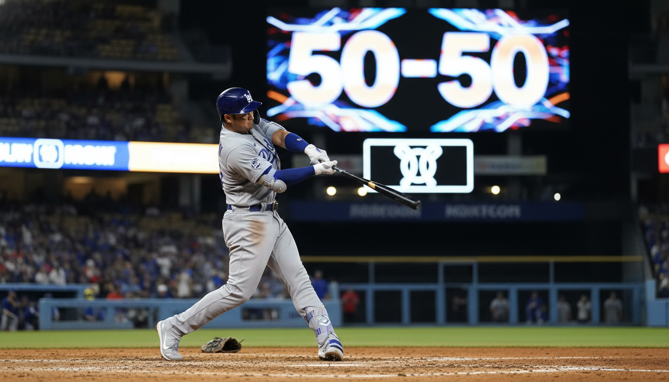 2025年のMLB史上初「50-50クラブ」達成がもたらした影響
