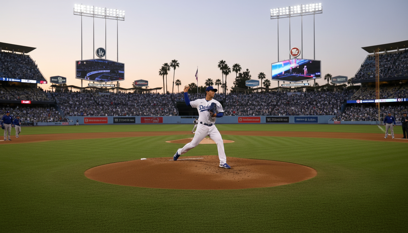 大谷翔平の2026年開幕戦は3月26日、ドジャー・スタジアムでの本拠地開幕