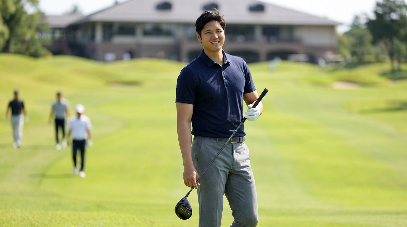 大谷翔平のゴルフは趣味程度、本格的には取り組んでいない