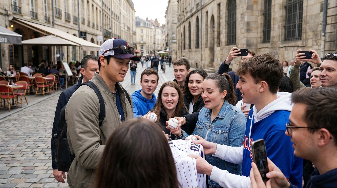 大谷翔平さんはヨーロッパで本当にトップクラスの人気を獲得している