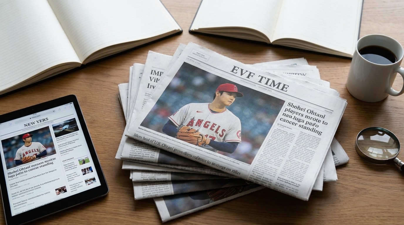 大谷翔平の号外って、実は複雑なニュース現象なんです