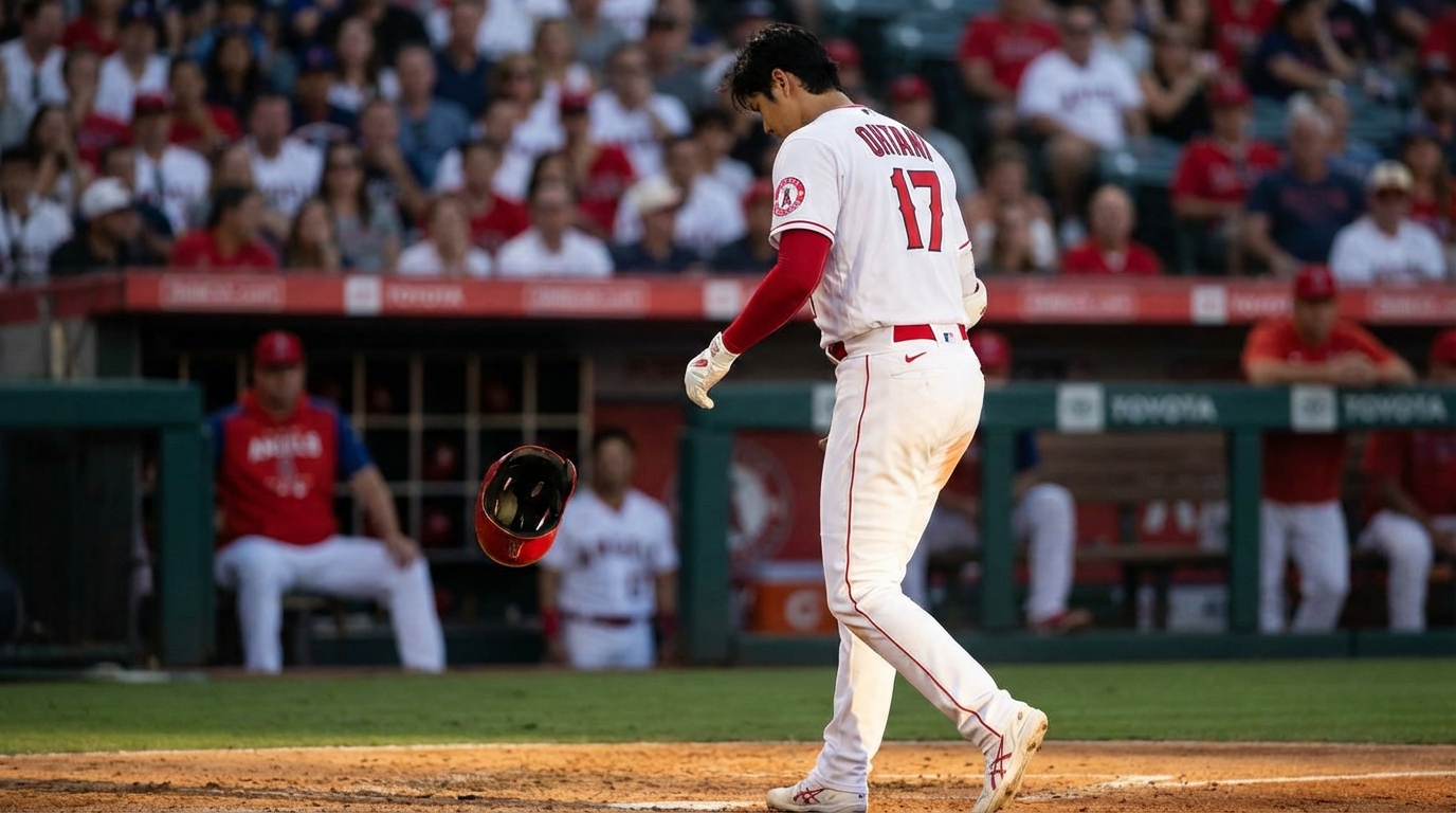 大谷翔平がヘルメットを投げるのは、悔しさを感情で表現しているから