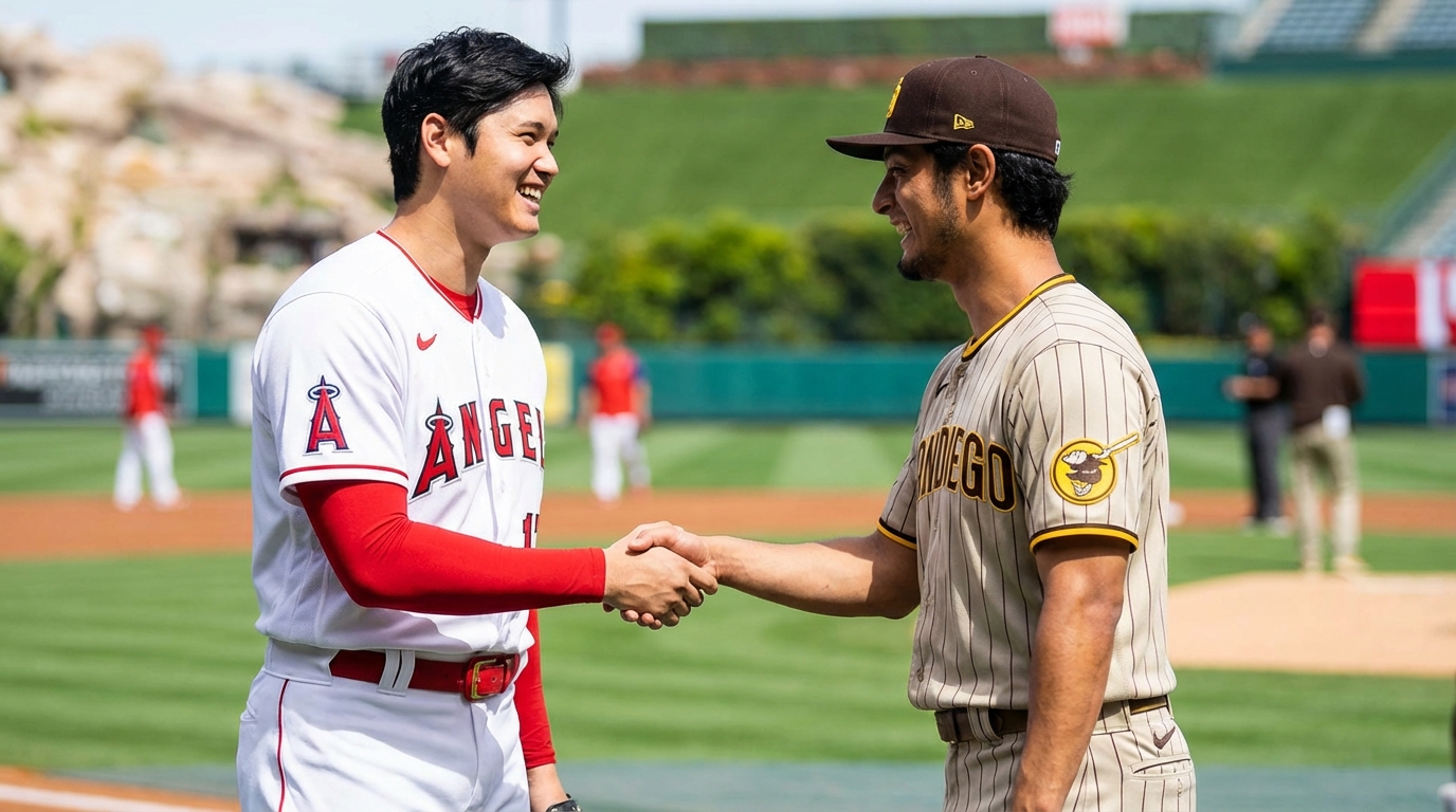 大谷翔平さんとダルビッシュ有さんは本当に仲が良い関係