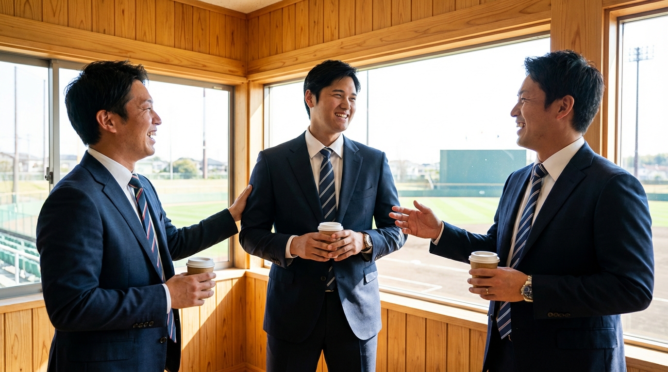 大谷翔平の親友は複数いる