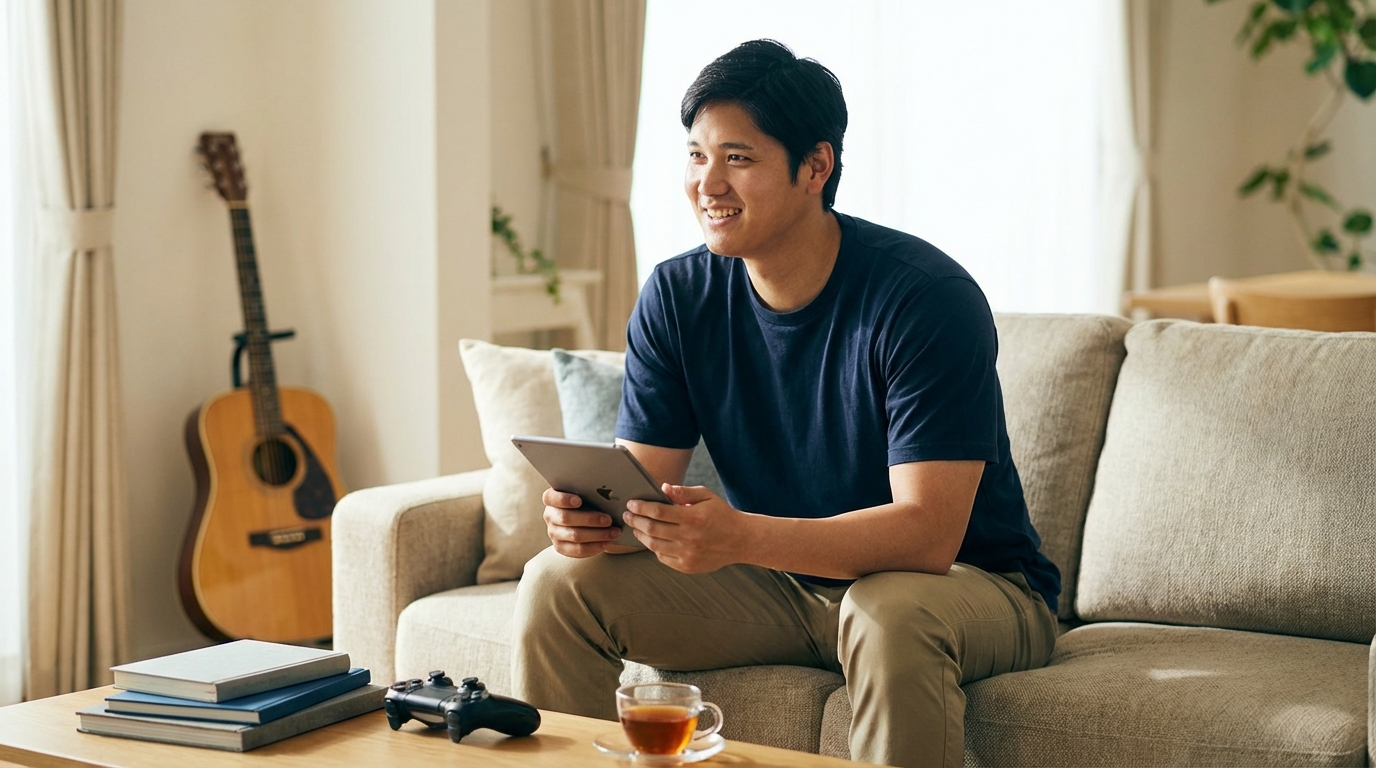 大谷翔平さんのギター趣味は、実は噂に過ぎません