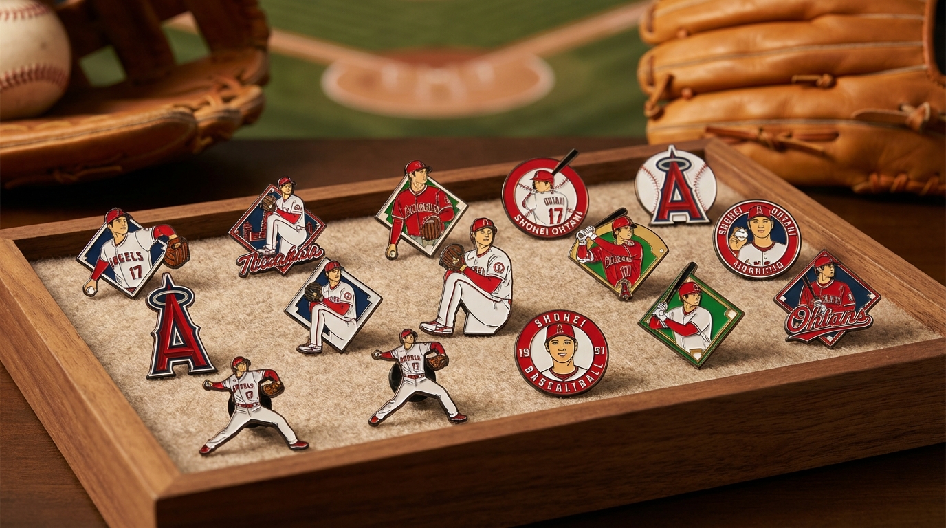 大谷翔平さんのピンバッジは歴史的な偉業を記念したコレクターズアイテム