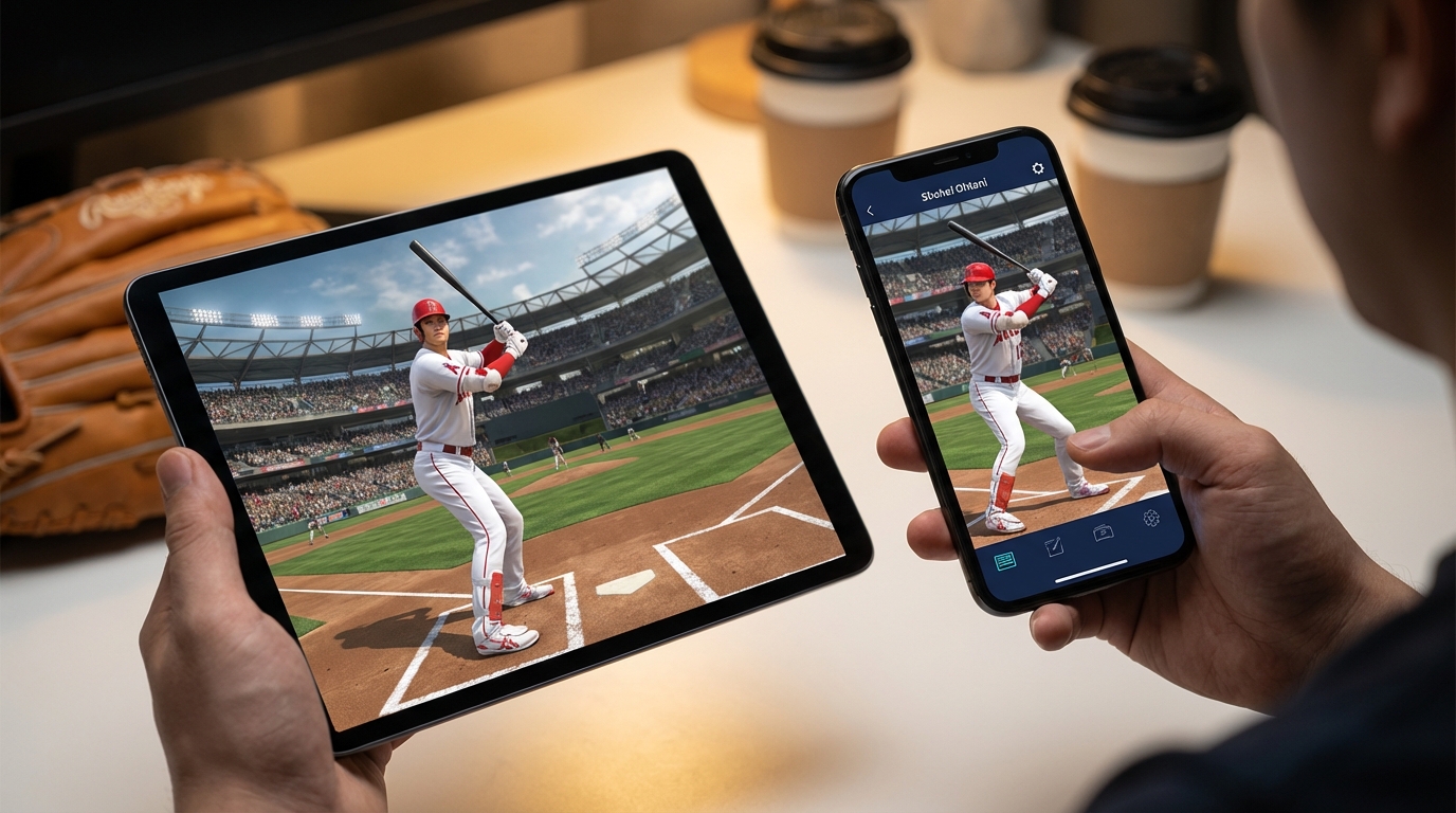 大谷翔平さんが登場するゲームアプリって、実は2つの大作がある