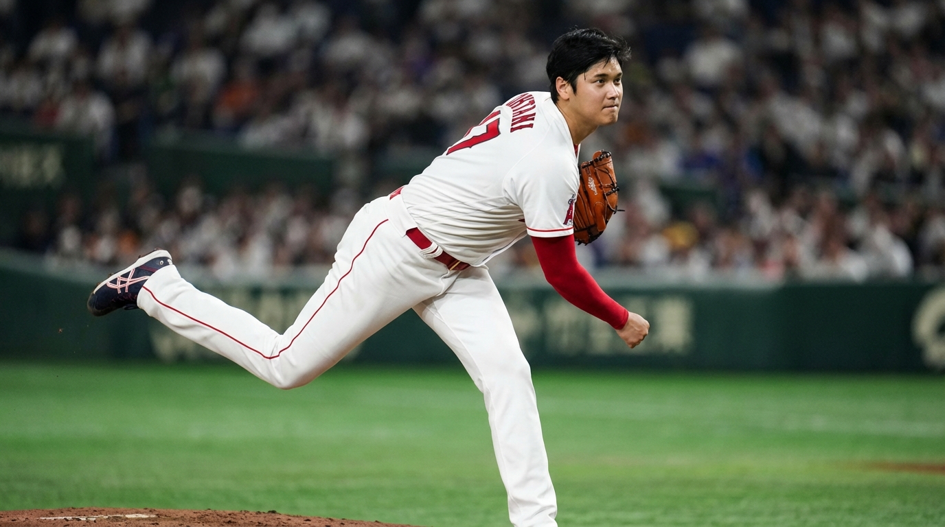 投球での大谷翔平、その圧倒的なパフォーマンス
