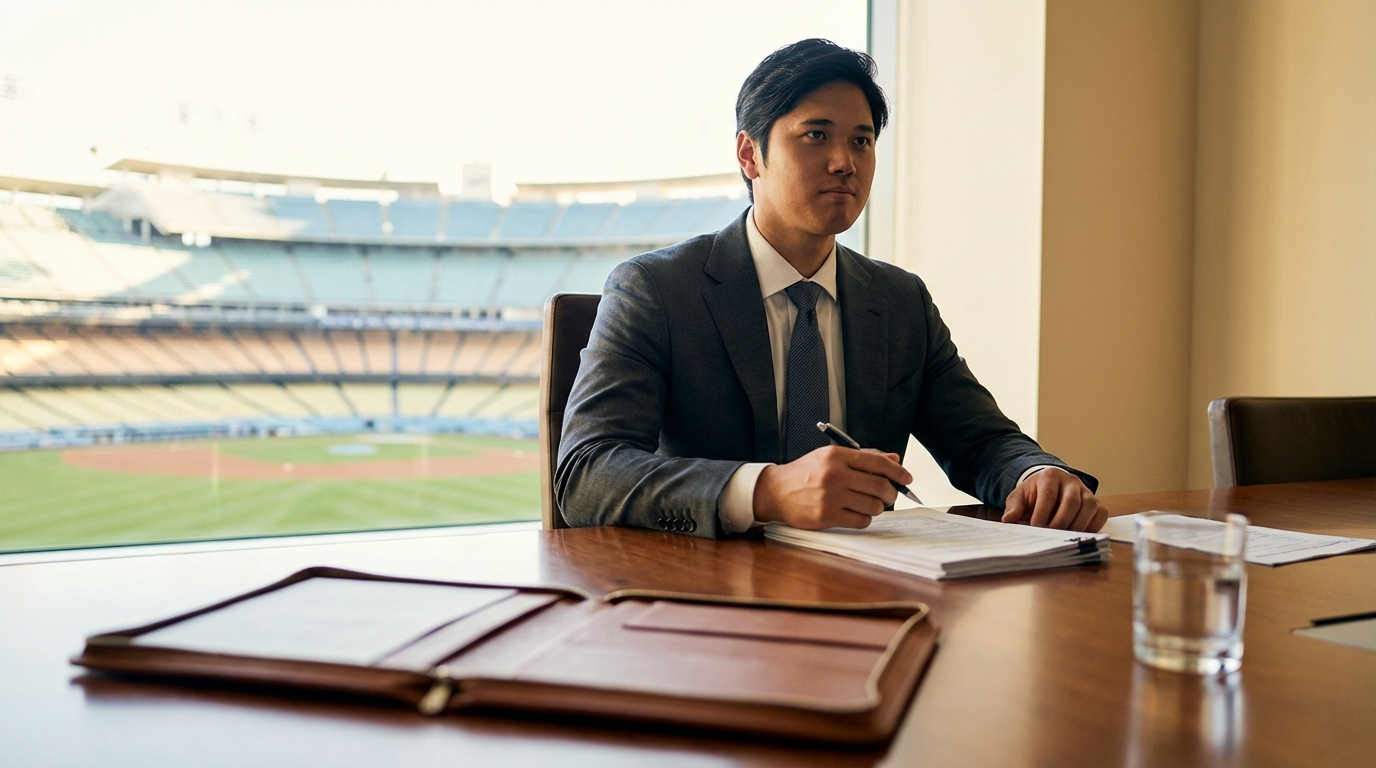 大谷翔平の7億ドル契約は、実は工夫された「後払い形式」なんですね