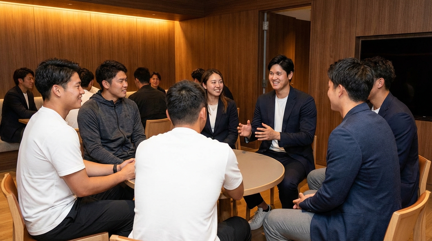 94年会は、大谷翔平さんが中心となった同世代アスリートの非公式な交流会です