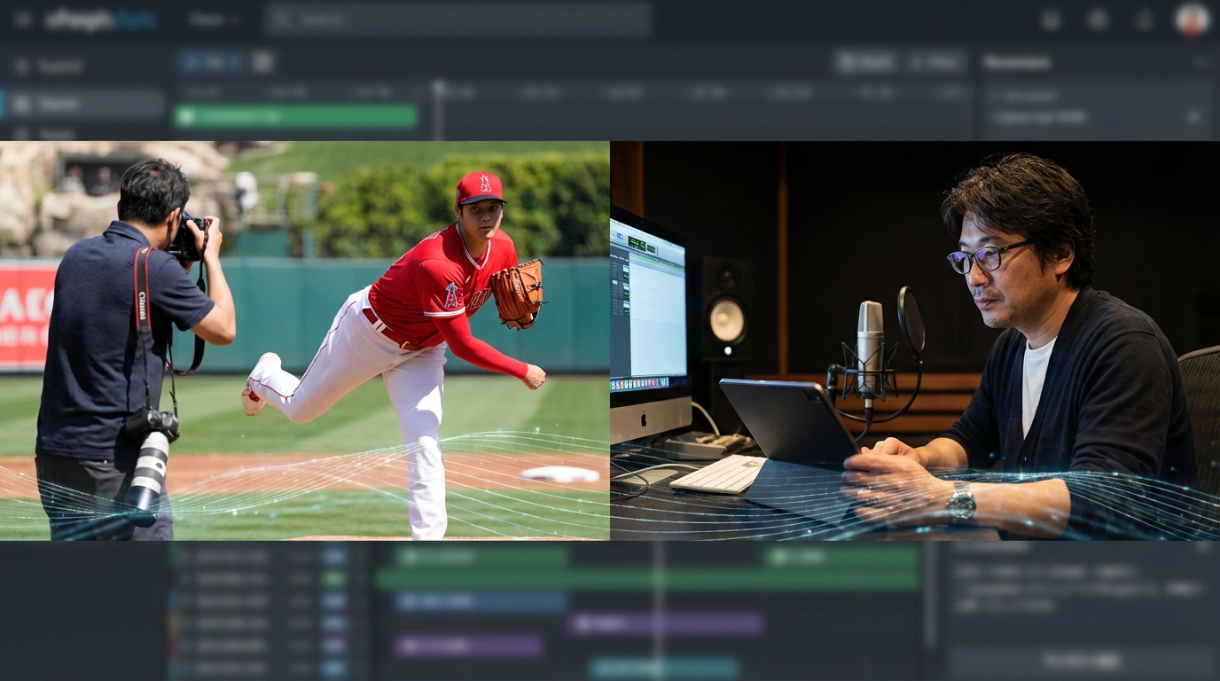 大谷翔平さんとひろゆきさんは直接的な関係はないけど、話題の接点がある