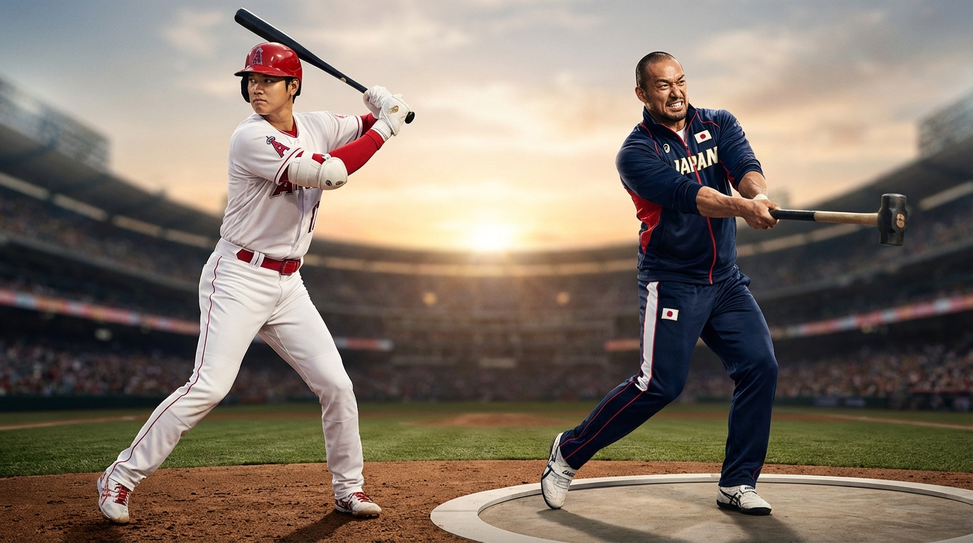 室伏広治さんの圧倒的なパワーとは