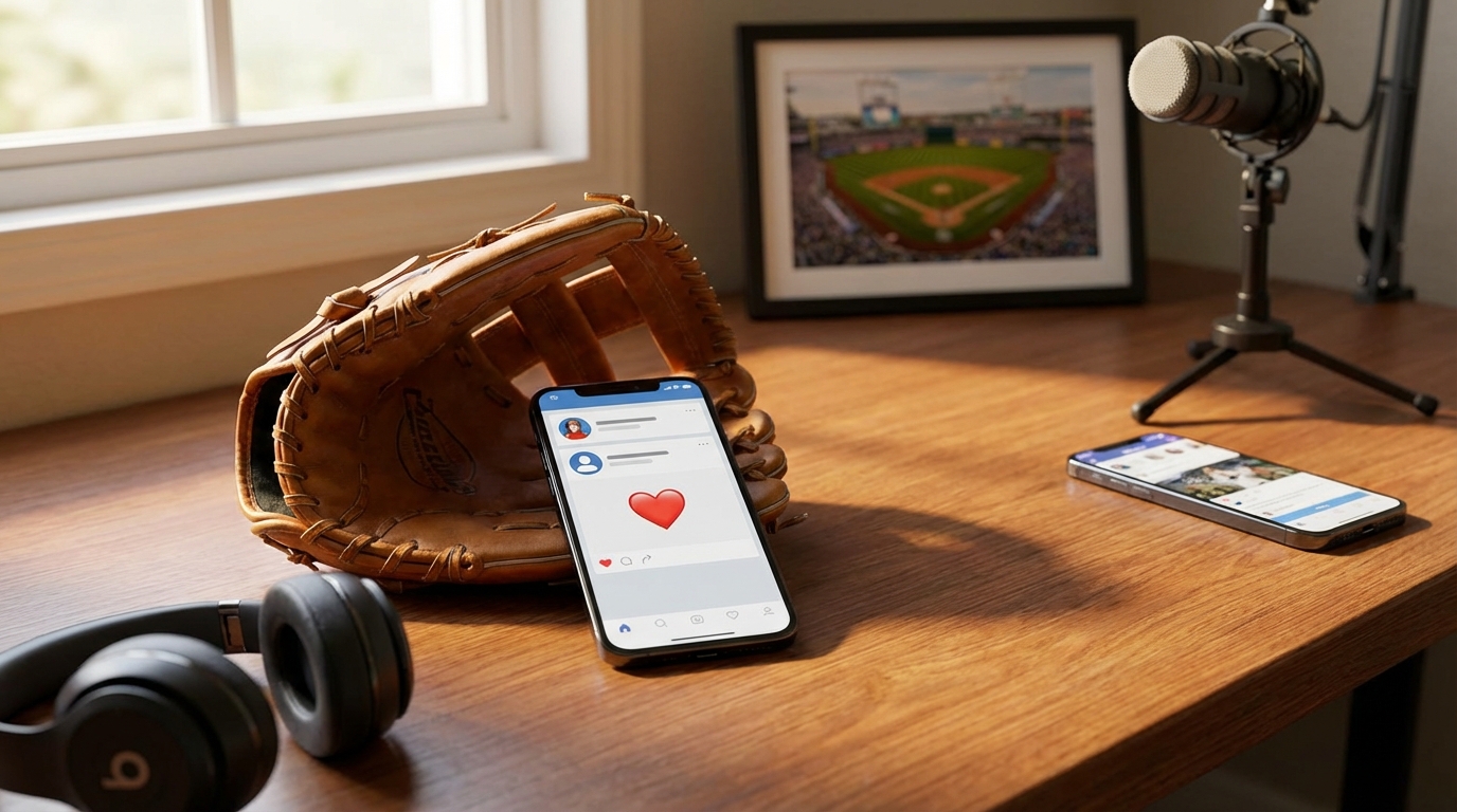 SNSでの心温まる交流が起こっている