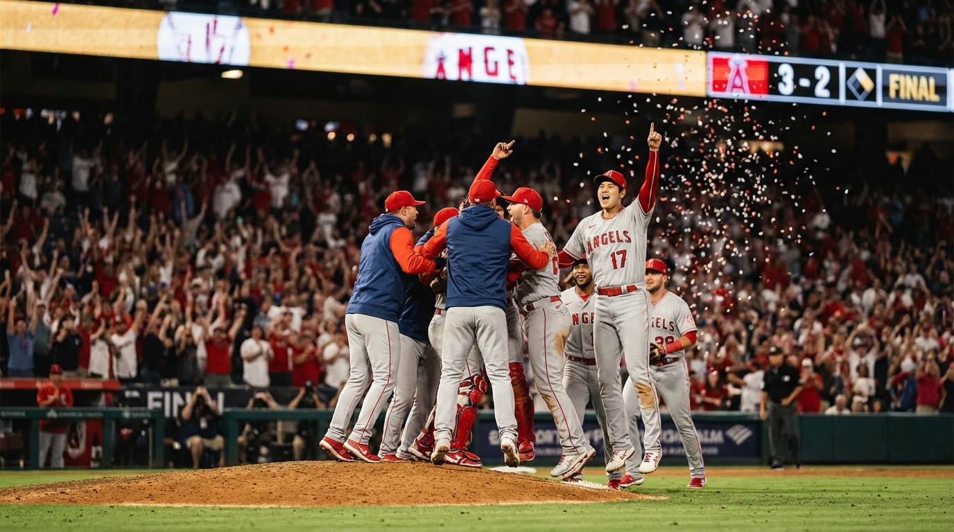 大谷翔平さんの優勝の瞬間は、メジャー史上初の快挙だった