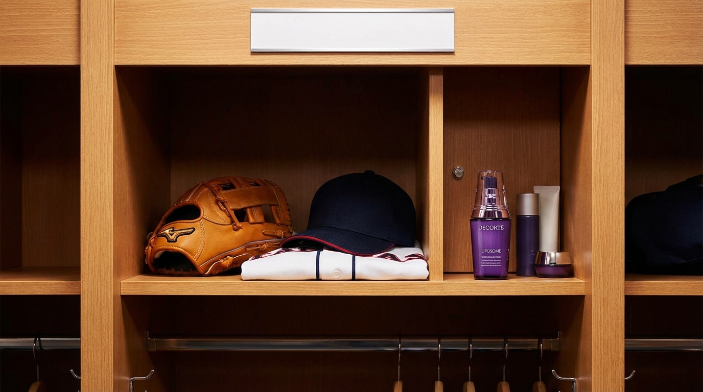 大谷翔平さんのロッカーに置かれていたのは「リポソーム」という美容液だった