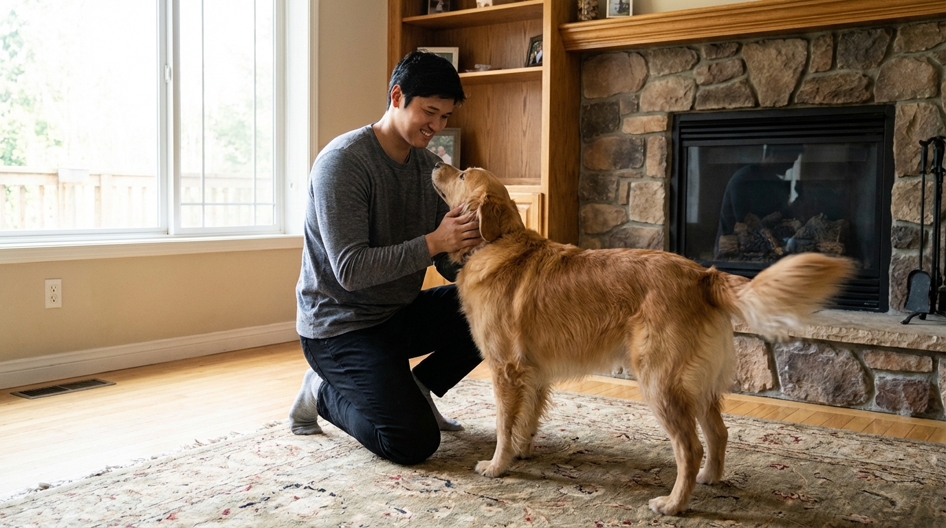 大谷翔平さんの実家の愛犬は、家族の一員として大きな役割を果たしていた