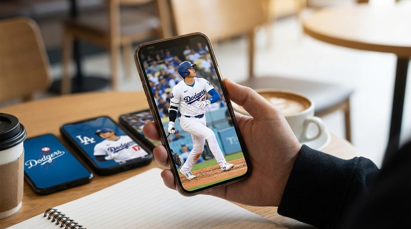 大谷翔平のドジャース壁紙は無料で手に入る素敵な選択肢がいっぱいあります