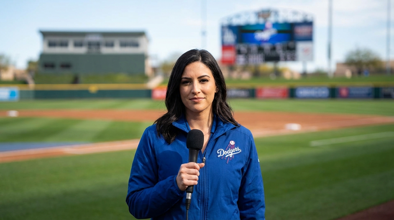 キルステン・ワトソンさん：ドジャースのメインリポーター