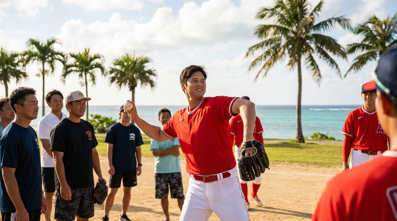 なぜマチョ谷翔平さんは沖縄でそっくりさん活動を始めたのか