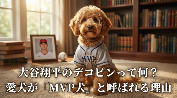 大谷翔平のデコピンって何？愛犬が「MVP犬」と呼ばれる理由