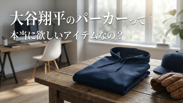 大谷翔平のパーカーって本当に欲しいアイテムなの？