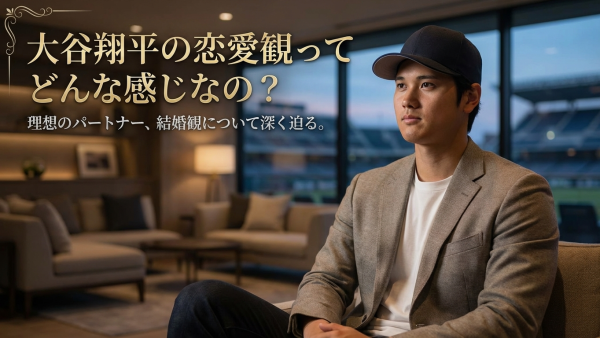 大谷翔平の恋愛観ってどんな感じなの？